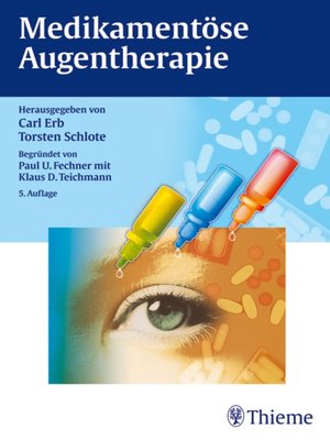 cover image of Medikamentöse Augentherapie
